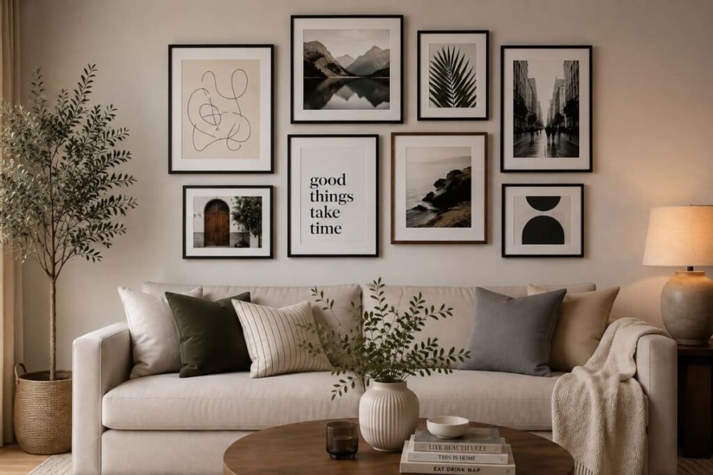 Modern Gallery Wall