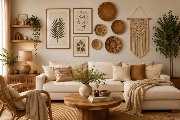 Neutral Boho Decor