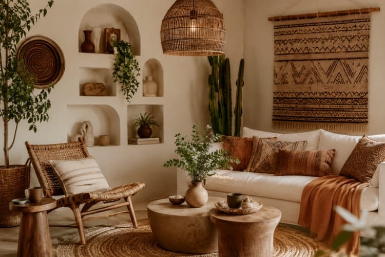 Earthy Boho Home