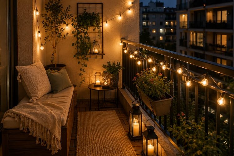 Add Warm String Lights