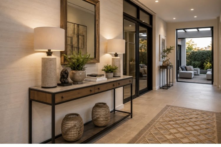 Add a Stylish Console Table