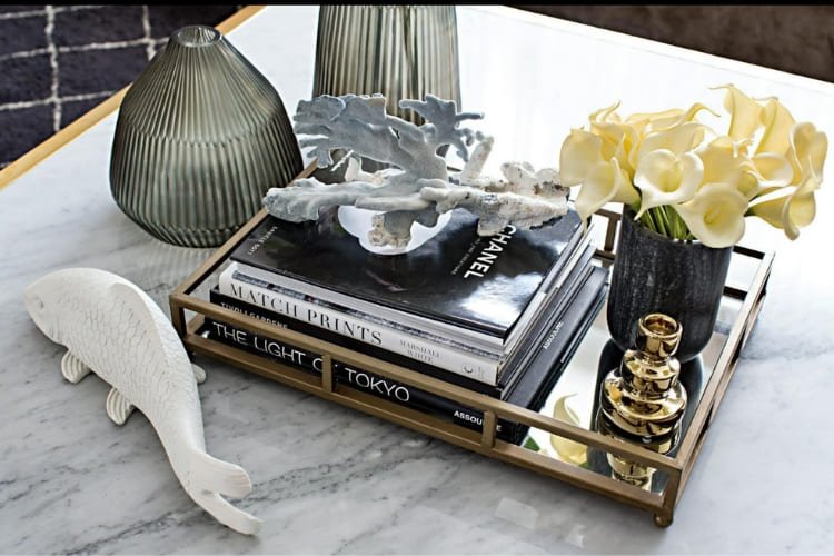 Style with Decorative Trays & Books