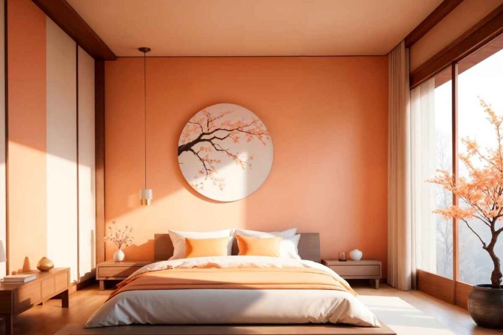 Terracotta Accent Guest Bedroom