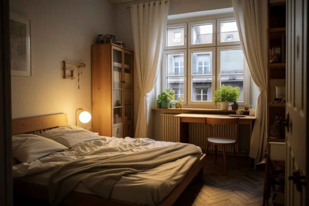 Warm Cozy Guest Bedroom