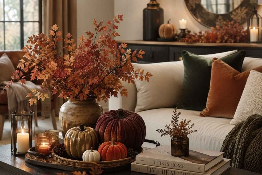 5 Easy Coffee Table and Entryway Styling Hacks for Fall