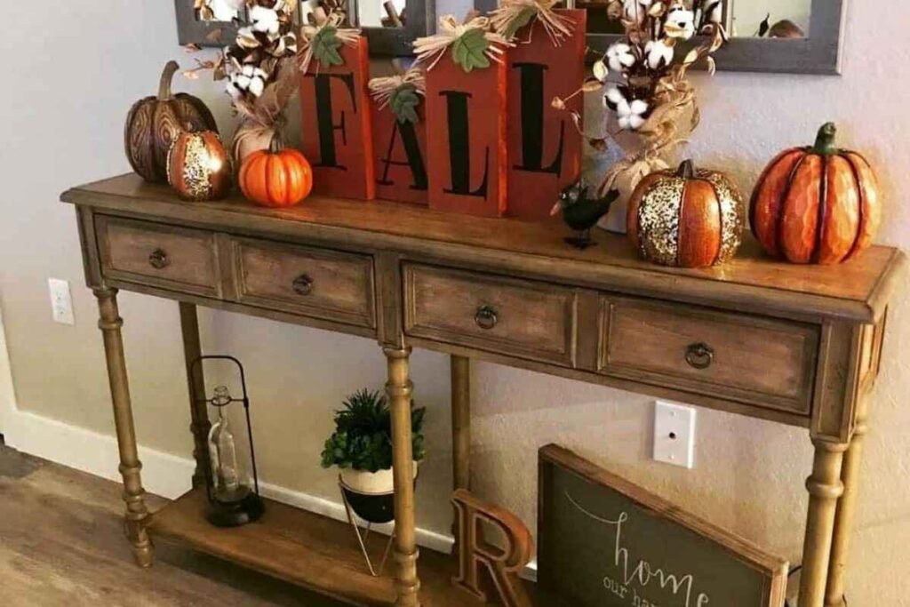 5 Easy Coffee Table and Entryway Styling Hacks for Fall