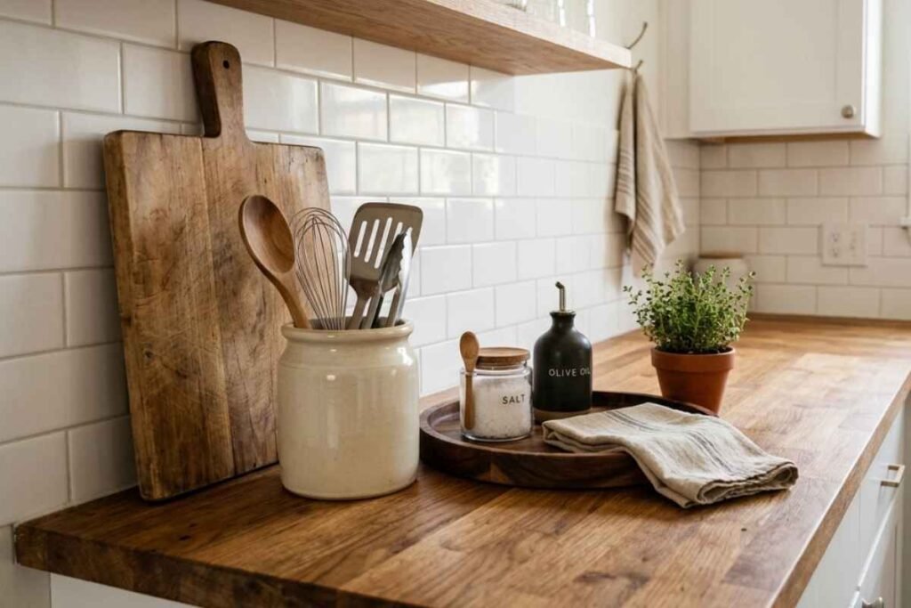 Style the Countertop With Intention