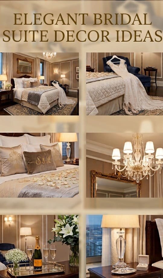 Elegant Bridal Suite Decor Ideas
