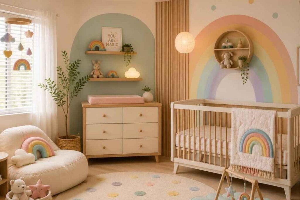Rainbow Pastel Nursery