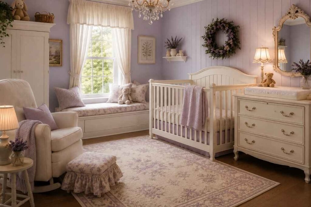 Soft Lavender Cottage Nursery