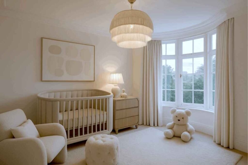 Modern Cream & Greige Nursery