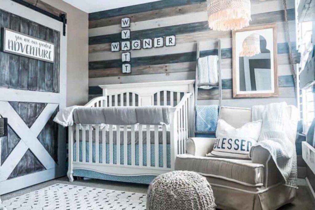 Modern Farmhouse Nursery