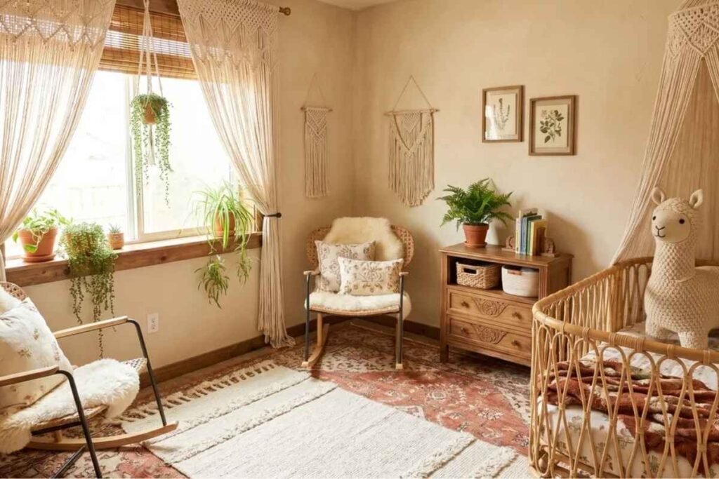 Modern Boho Nursery