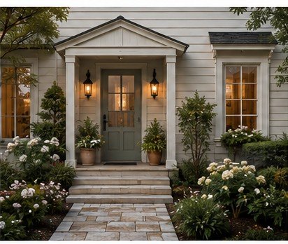 Modern Cottage Entrance