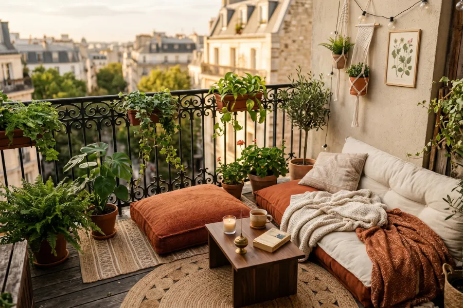 Decorate the Railing With Flowers