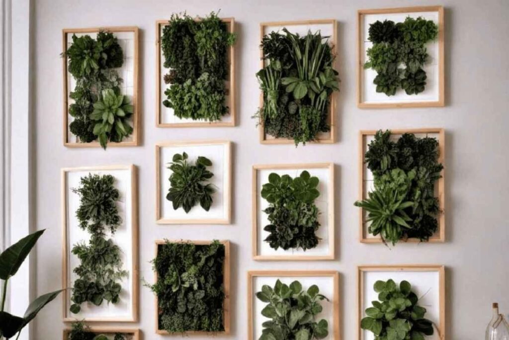 Create a Framed Green Wall