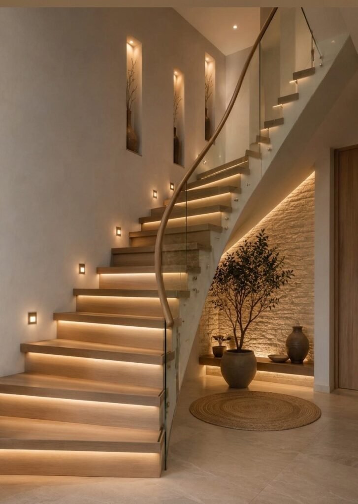 Aesthetic Staircase Design Ideas for a Modern Home