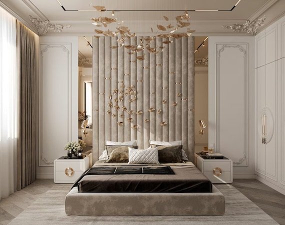 Create a Statement Headboard Wall