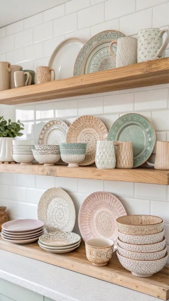 Kitchen Shelves for Everyday Style