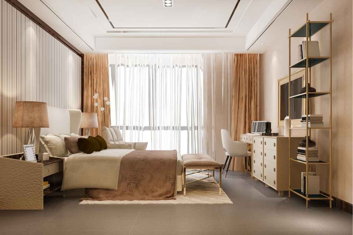 Sophisticated Beige Bedroom