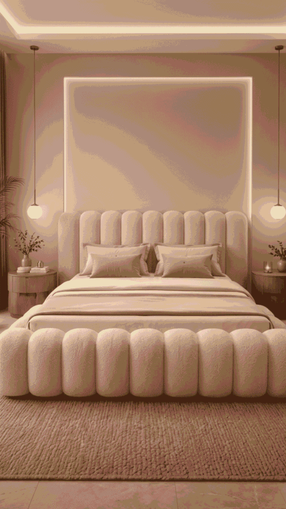 The Dual Globe Pendant Cloud Bed