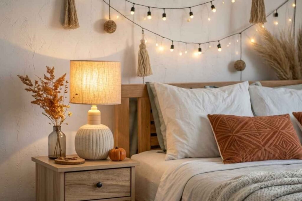 Style Your Nightstand for Fall