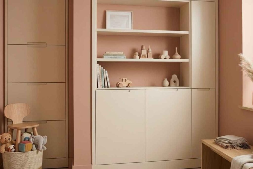 Replace Half Your Open Toy Shelves With Closed Cabinets