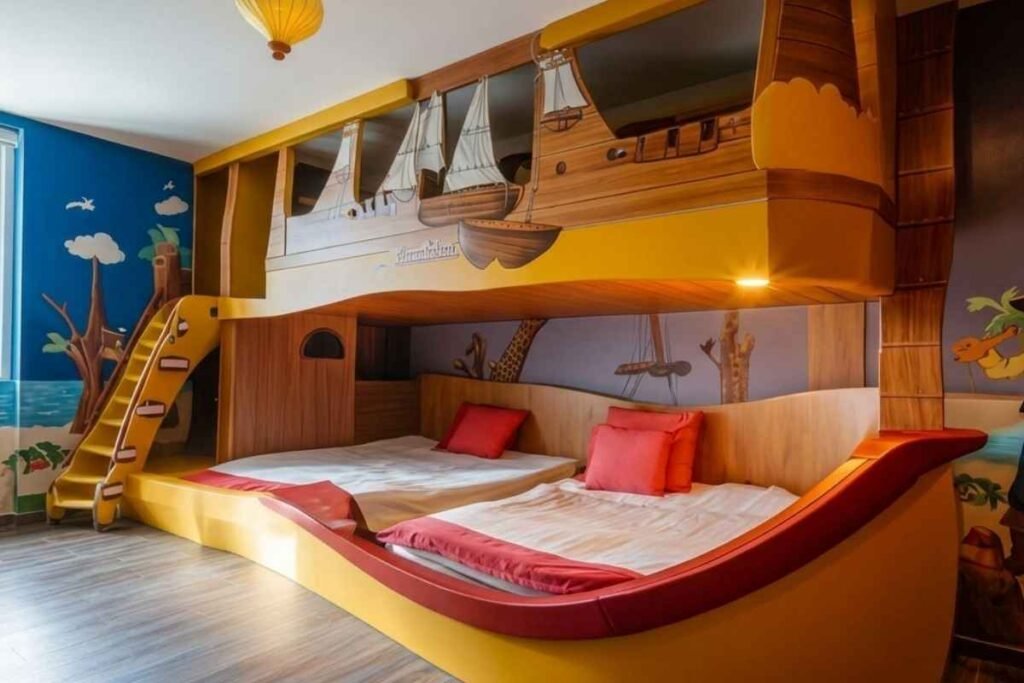 Coral Wave Bunk Bed
