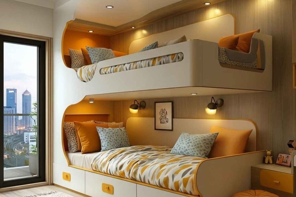 Golden Glow Capsule Bunk