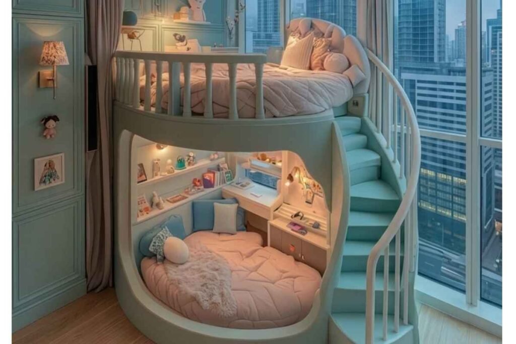 Sculptural Round Pod Bunk