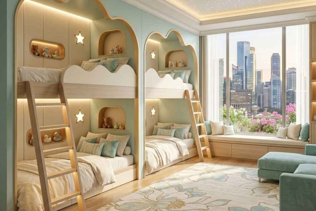 Luxe Cloud Arch Bunk