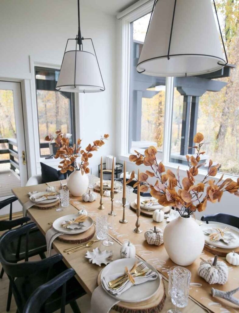 Create a Sculptural Thanksgiving Table Centerpiece