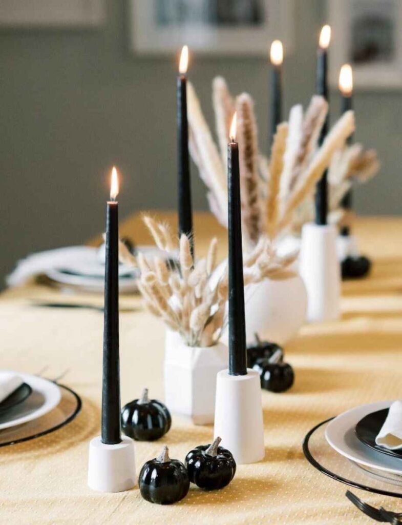 Use Taper Candles in Unexpected Shapes