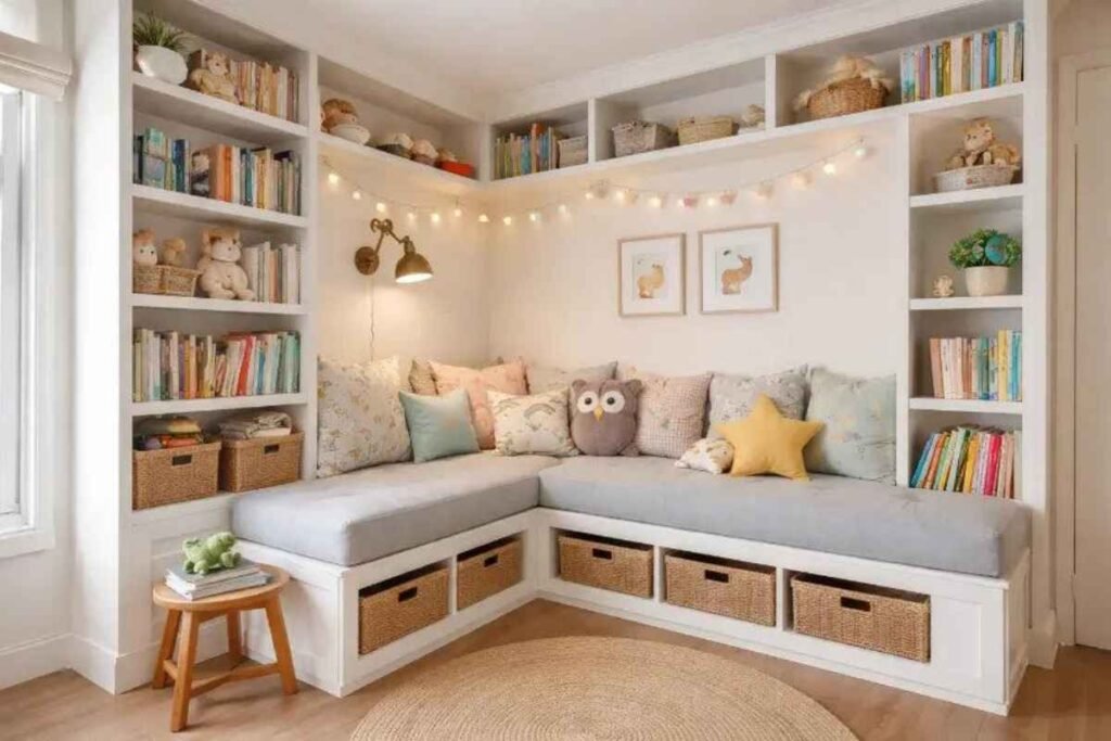 Cozy Book Nook Corner