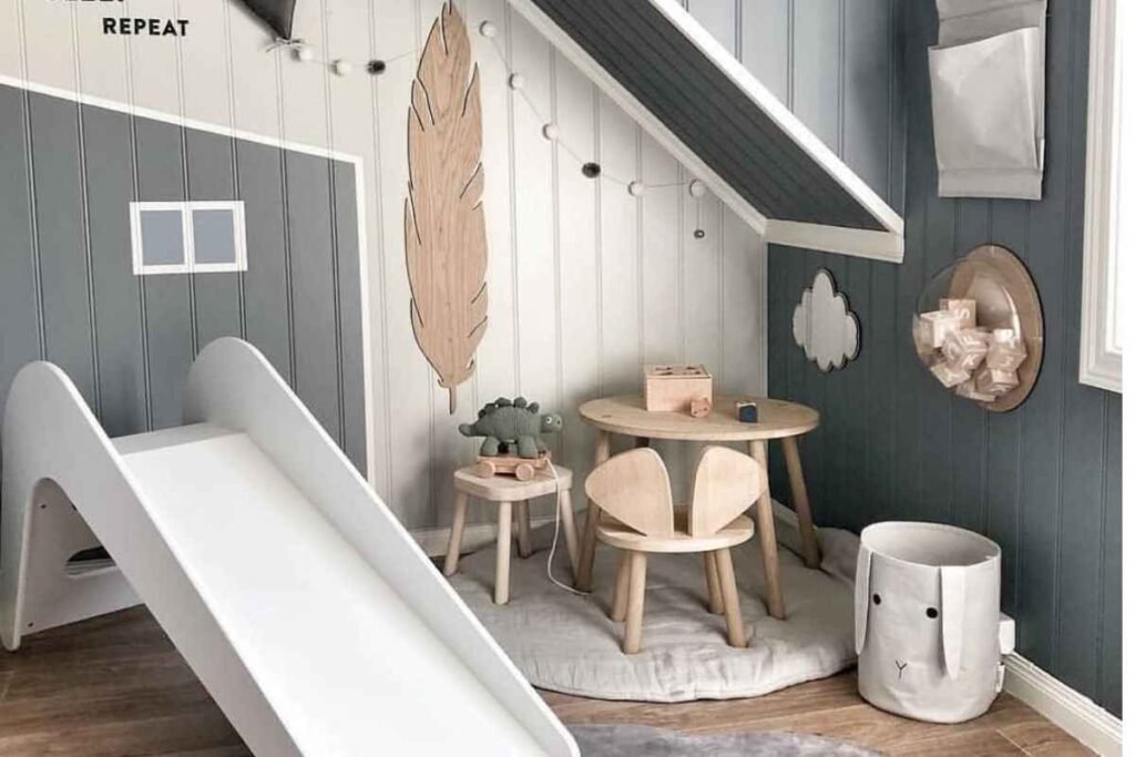 Tiny Indoor Slide Zone