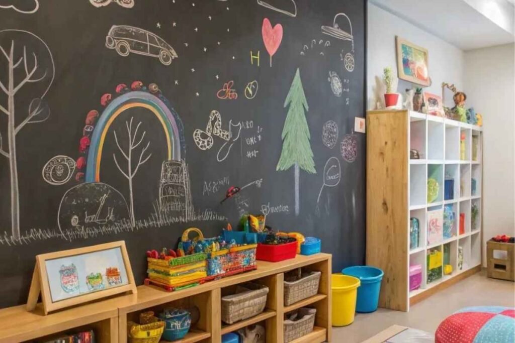 Wall-to-Wall Drawing Corner