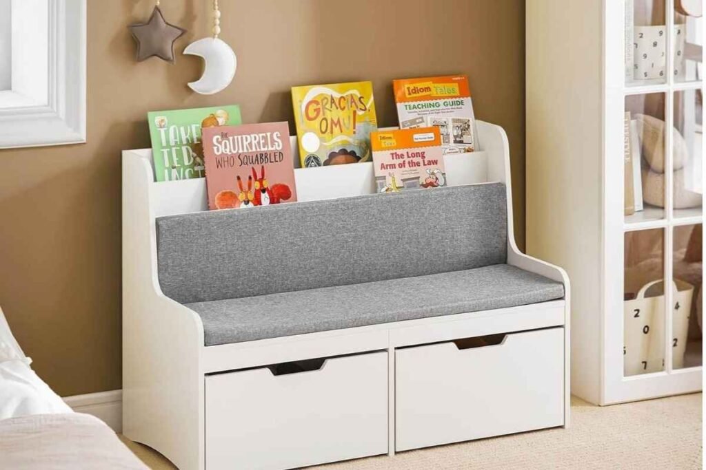 Reading Bench With Storage