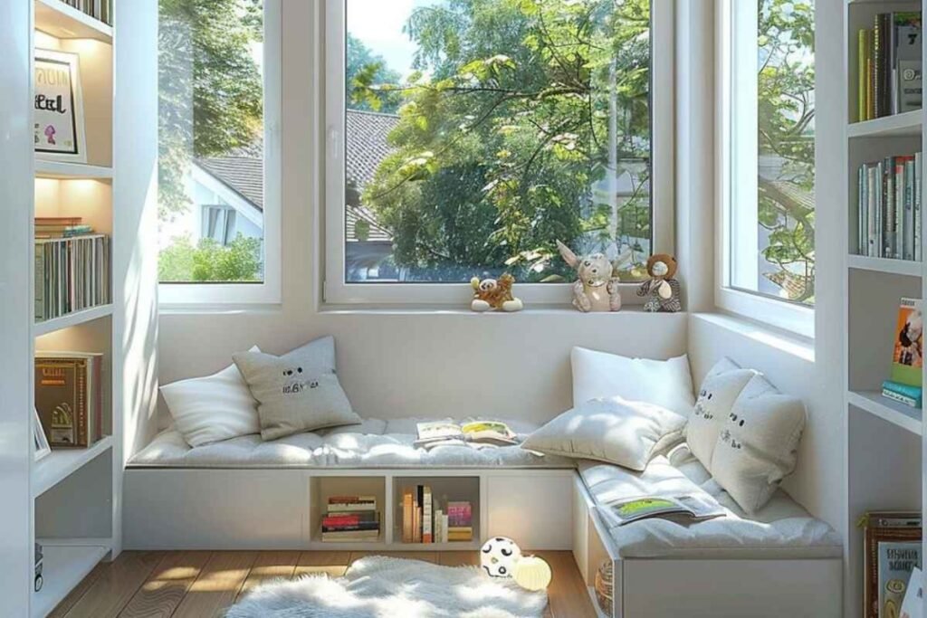 Small Window Seat Play Nook