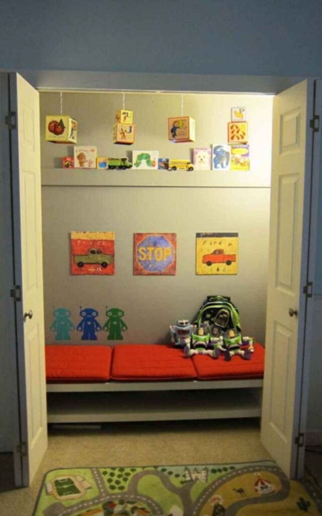 Closet-to-Playroom Transformation