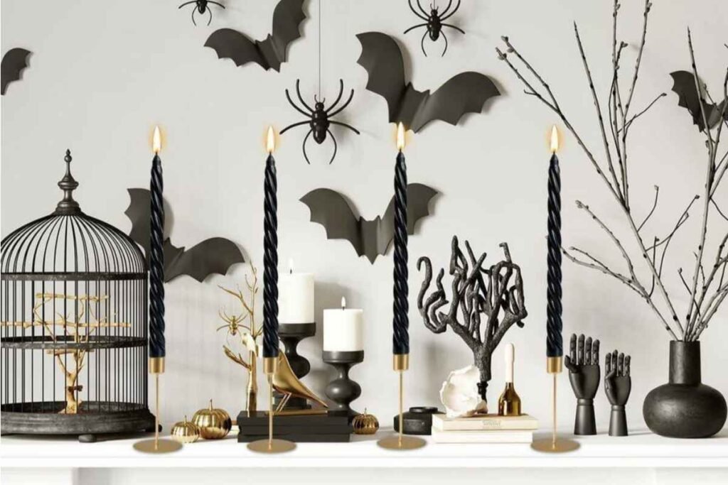 Gothic-Inspired Candle Corner